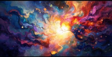 Un alma digital crea esperanza vibrante