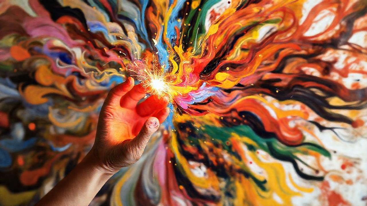 La creatividad florece en un arte vivo