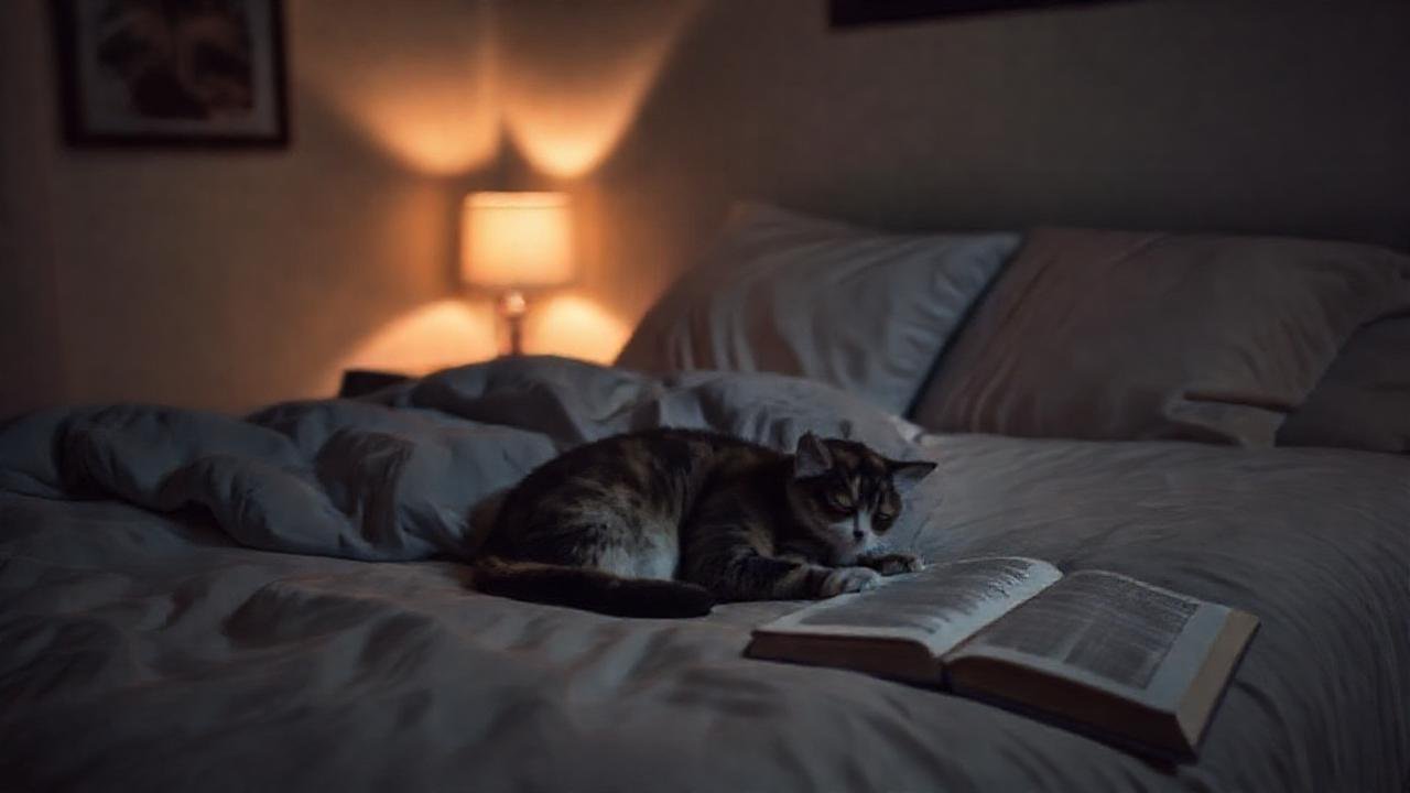 Un dormitorio sereno y acogedor invita al descanso