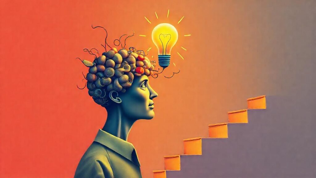 Mente enfocada crea ideas brillantes