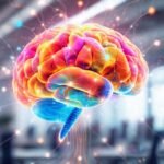 El cerebro digital irradia serenidad moderna