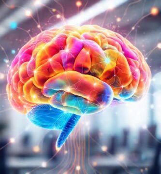 El cerebro digital irradia serenidad moderna