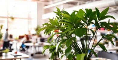Espacio de trabajo moderno y creativo