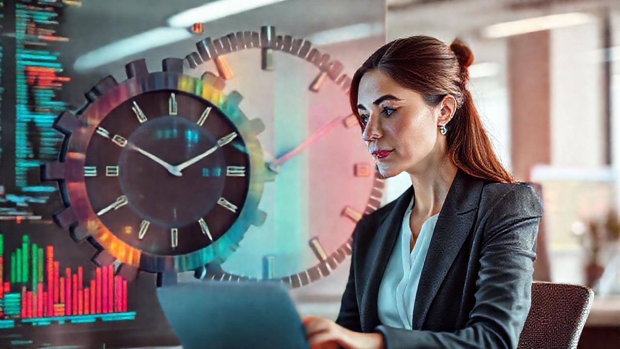 Productividad digital en un ambiente moderno
