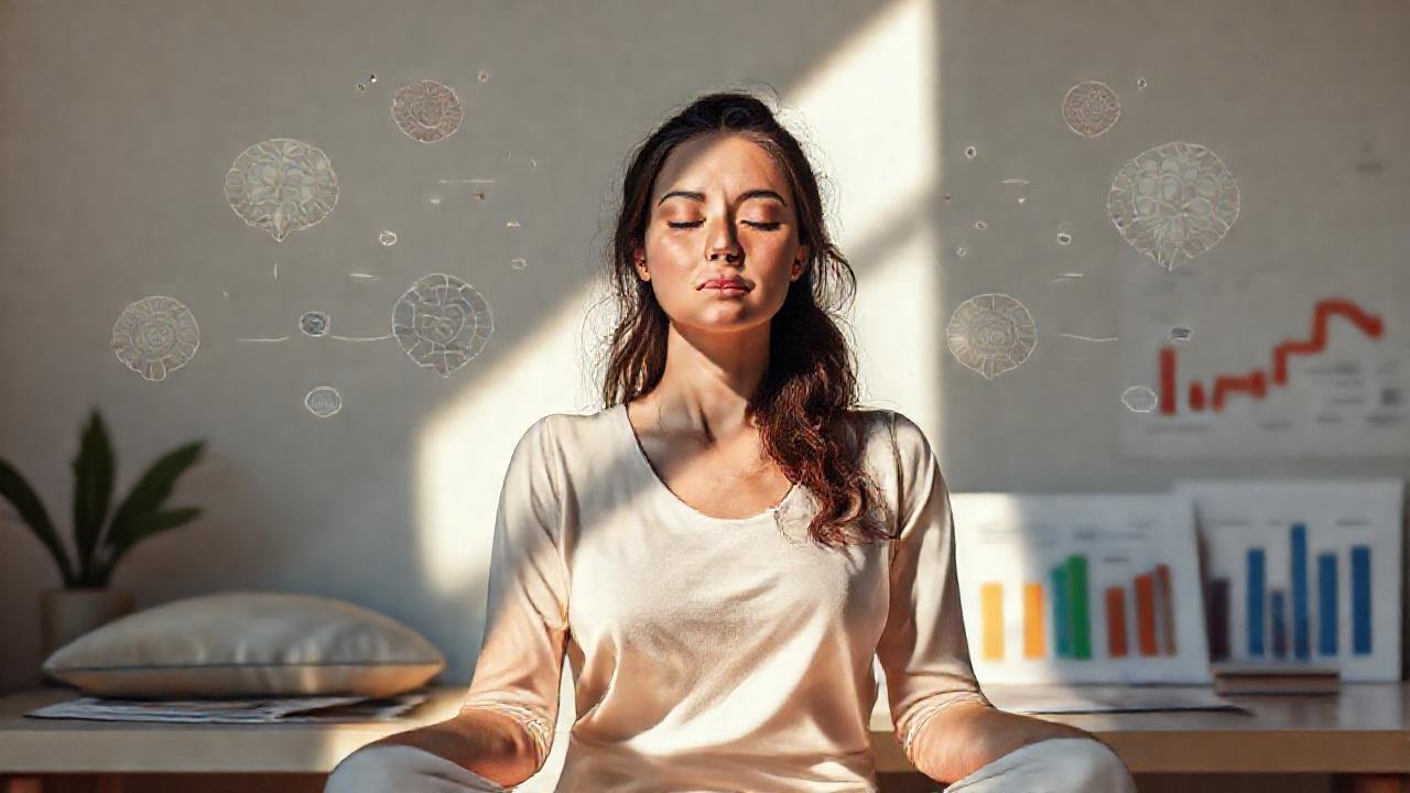 Meditación produce bienestar y enfoque mental