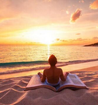 La playa ofrece paz y color