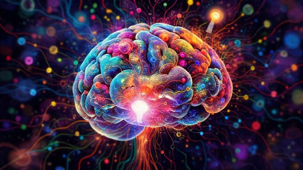 El cerebro digital irradia ideas creativas