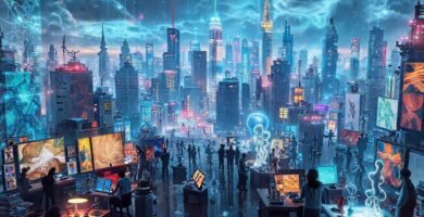 Ciudad futurista
