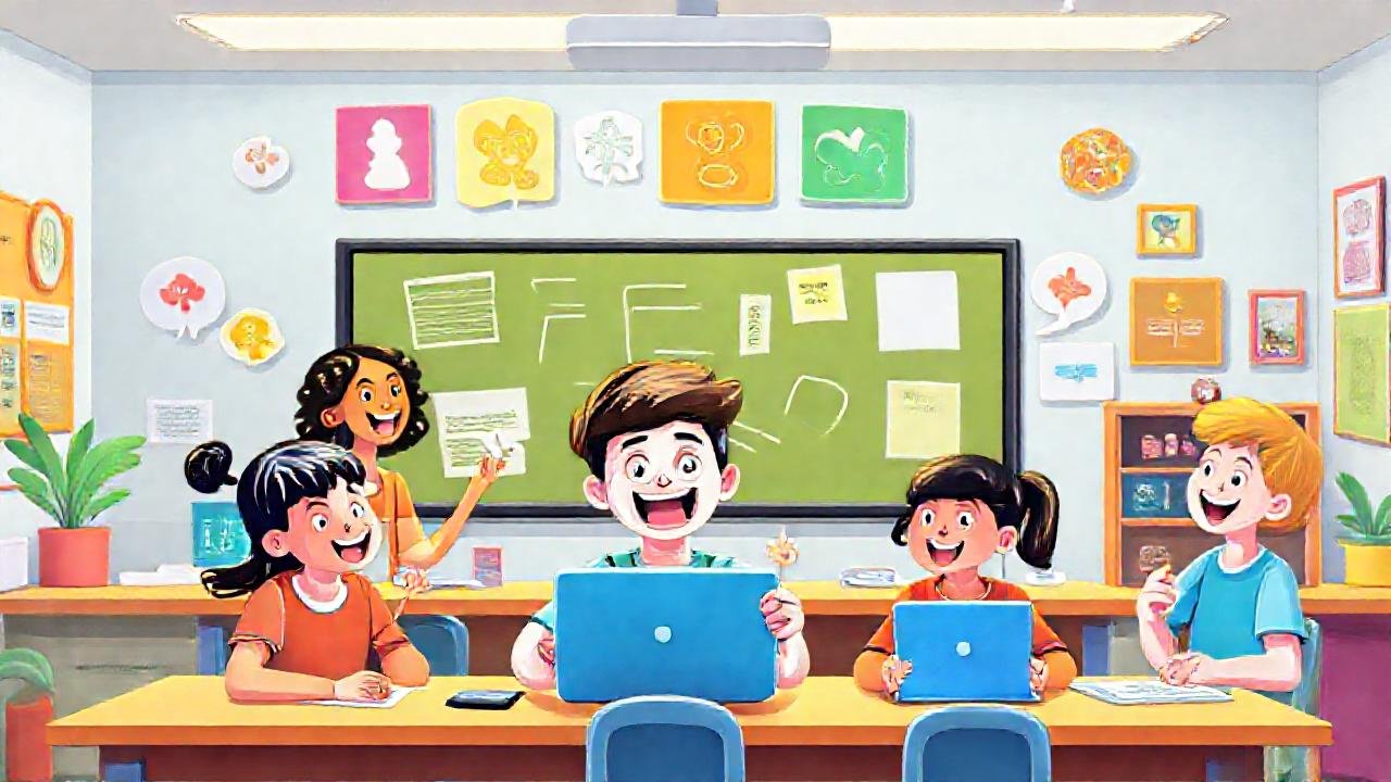 Aula gamificada, colaborativa y divertida