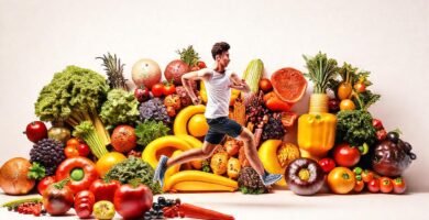 Deportistas y frutas vibran en salud