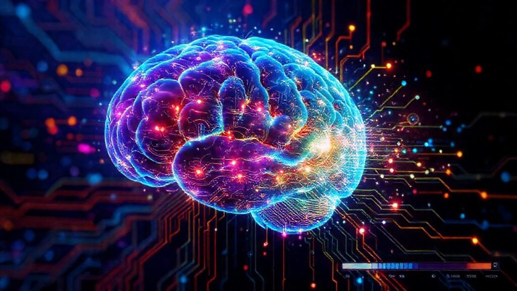 Cerebro digital crea arte futurista