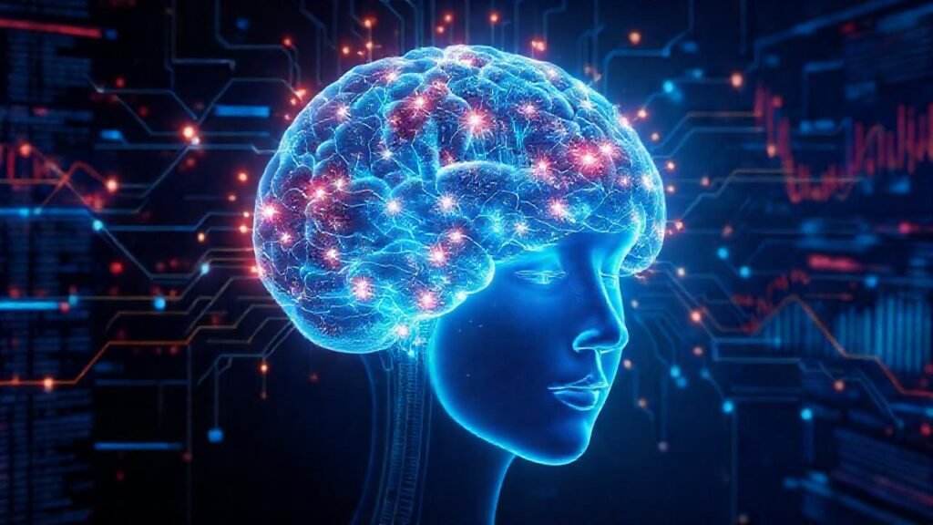 El cerebro digital visualiza un futuro innovador