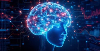 El cerebro digital visualiza un futuro innovador