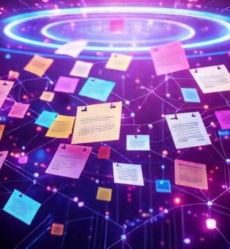 Interfaz futurista y creativa digitalmente organizada