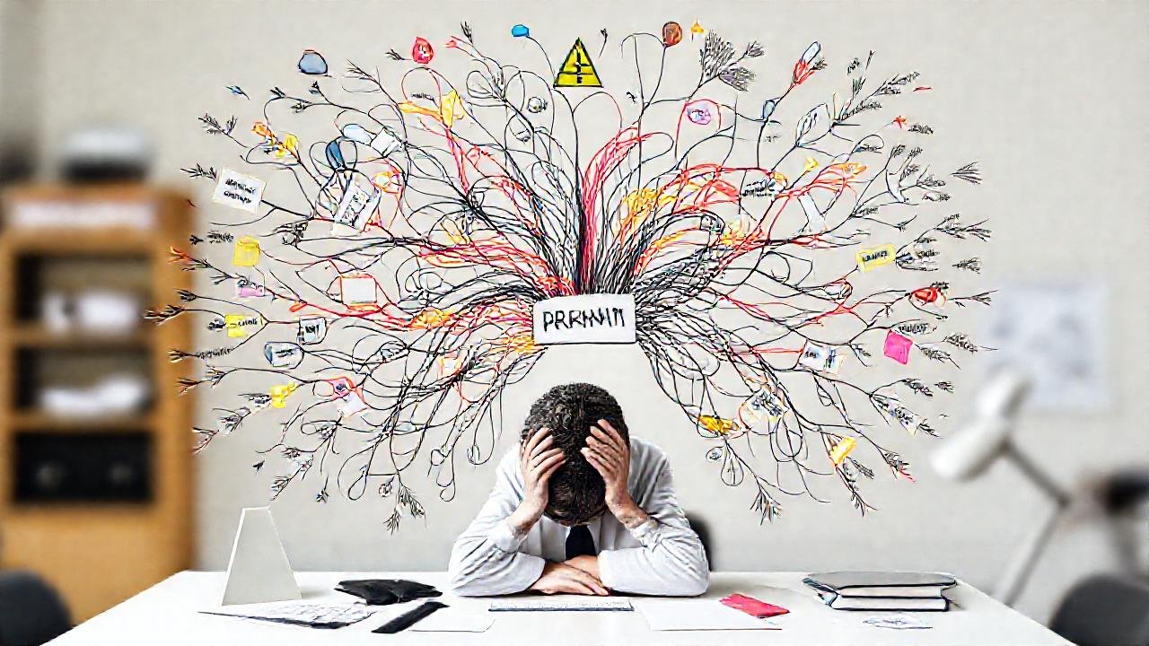 Mente caótica dificulta la productividad
