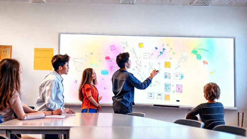 Pizarras digitales fomentan el aprendizaje creativo