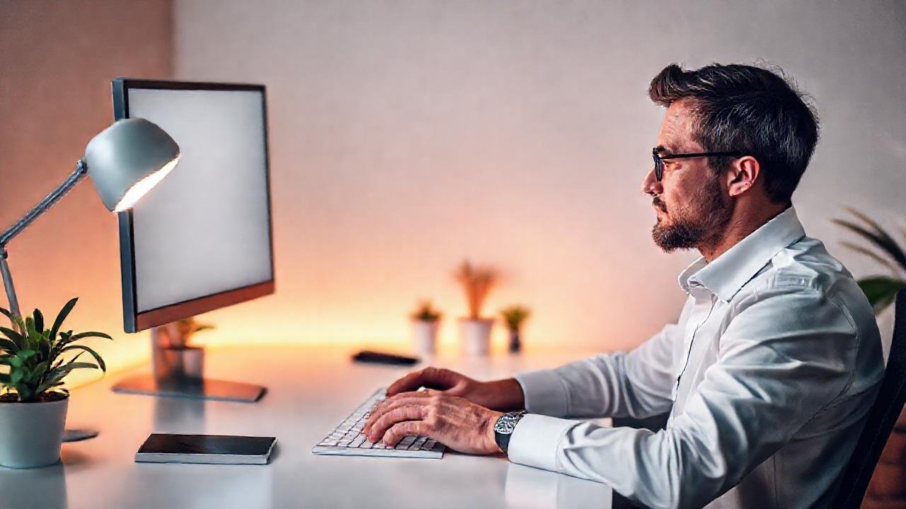 Espacio de trabajo tranquilo y productivo
