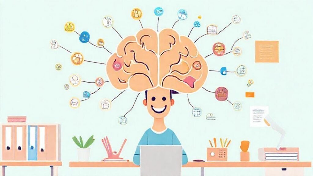 Mapas mentales optimizan la productividad visualmente