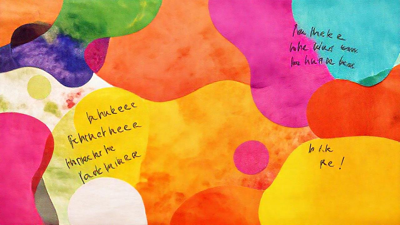 Diseño vibrante y motivacional en plano