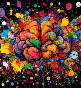 Explosión creativa de ideas vibrantes