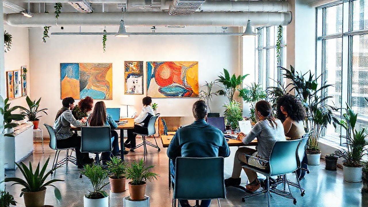 Un espacio de trabajo creativo y diverso