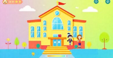 Una escuela vibrante y juguetona recompensa a los estudiantes