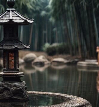 Un jardín zen evoca serenidad y calma