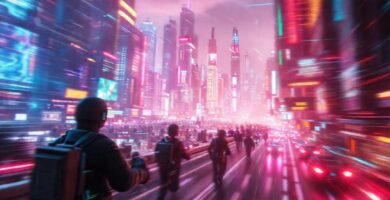 Ciudad futurista