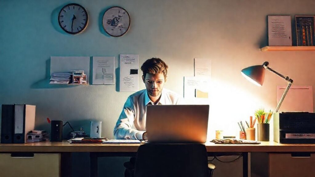 Un espacio de trabajo productivo y sereno