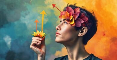 Pensamiento floreciente y optimista emerge
