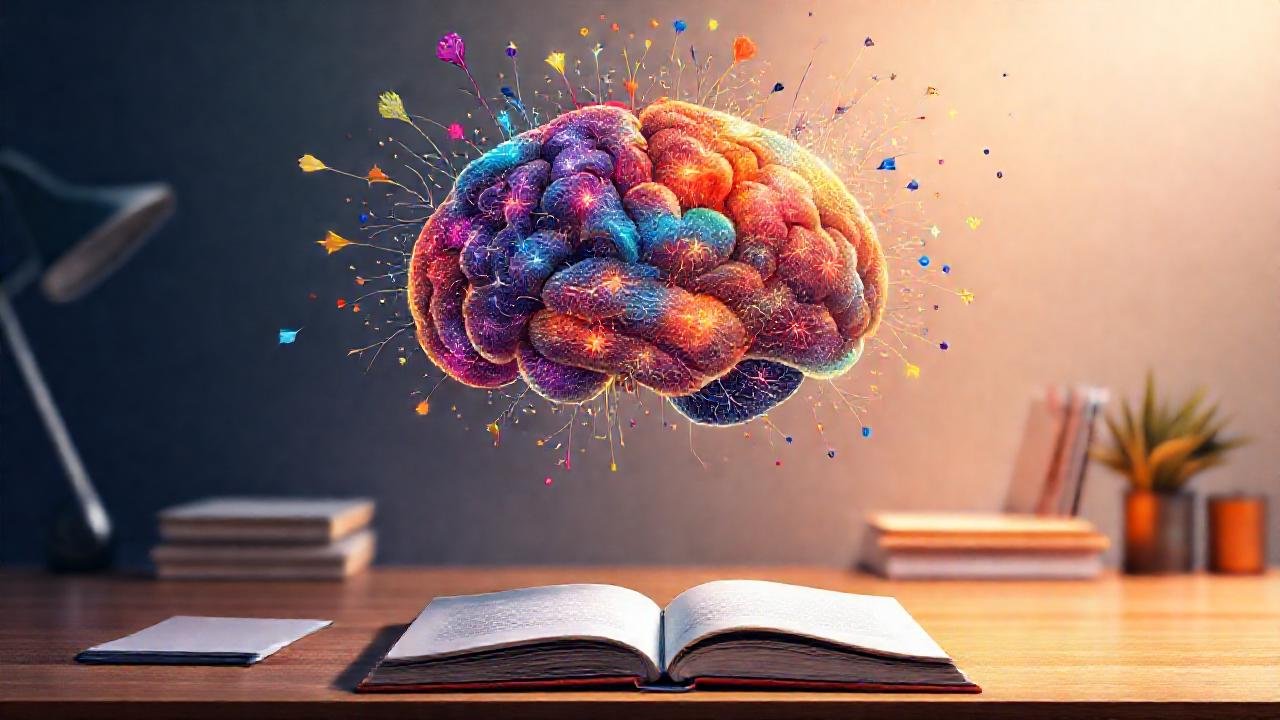 El cerebro creativo fluye en calma