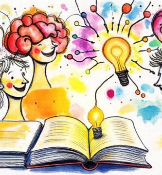 Dibujos vibrantes inspiran ideas creativas y alegría