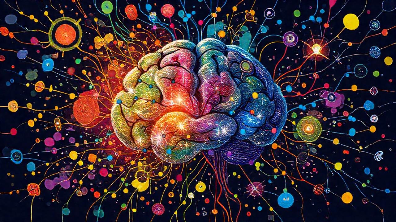 Ideas creativas generan energía vibrante y compleja