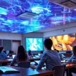 Aula futurista: aprendizaje digital e interactivo