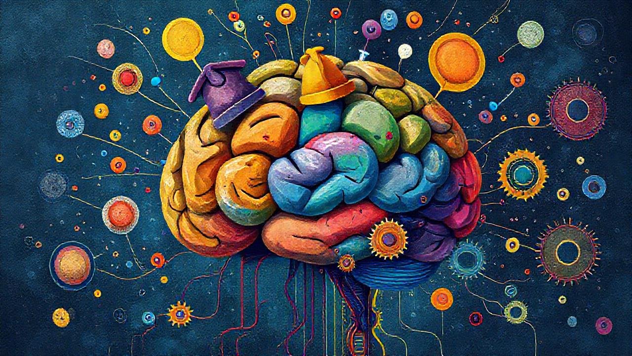 El cerebro creativo inspira innovación artística