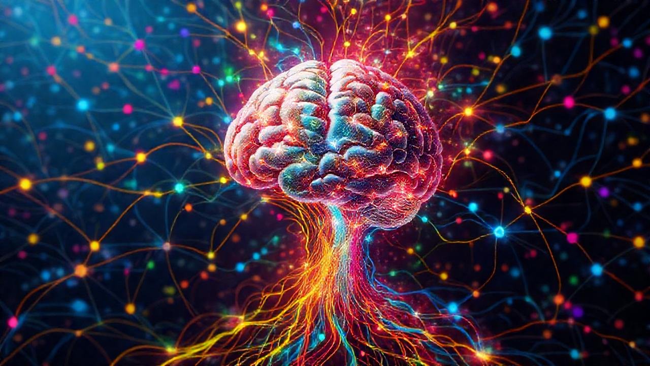 La mente creativa explora ideas brillantes