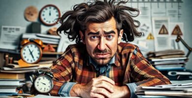 El trabajo es caótico y frustrante