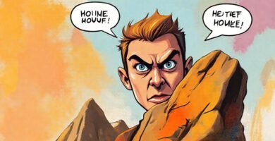 Una mirada intensa escala con esperanza