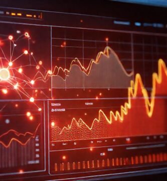 Un panel digital analiza datos visualmente