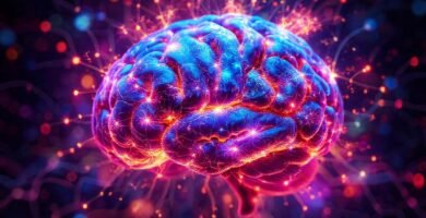 El cerebro explota en conocimiento brillante
