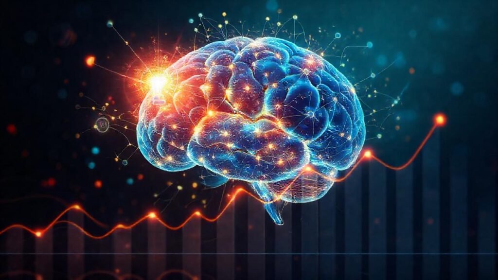 El cerebro creativo irradia productividad y ideas