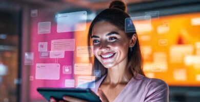 Un dispositivo futurista genera productividad serena