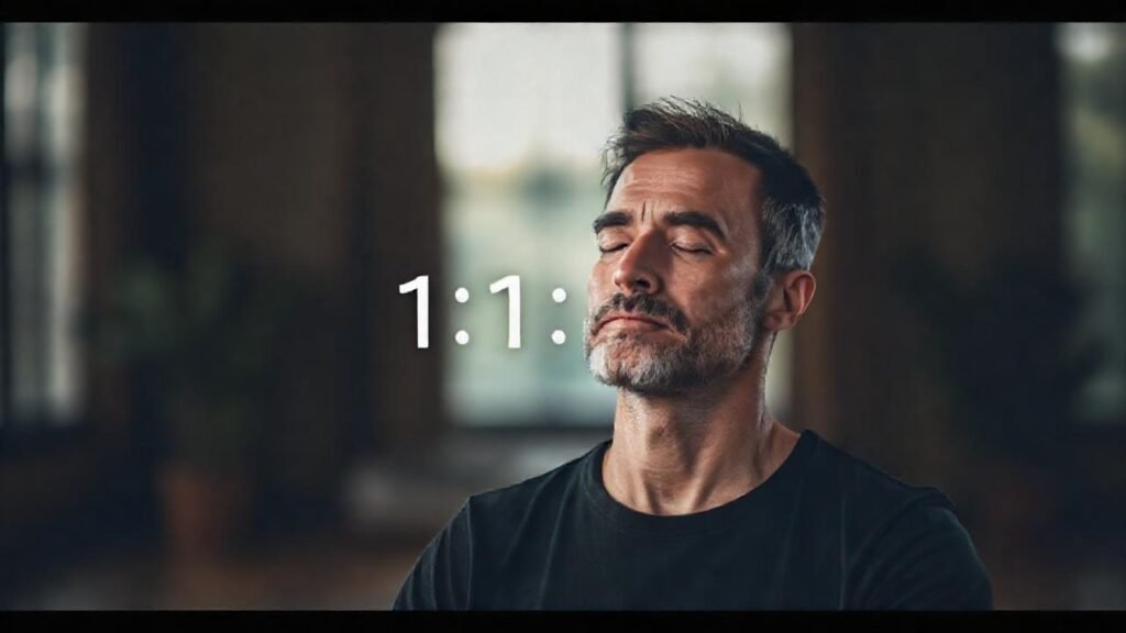 Meditación serena en ambiente tranquilo