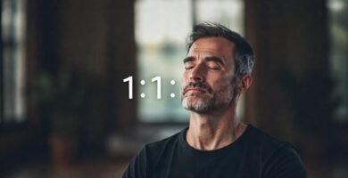 Meditación serena en ambiente tranquilo