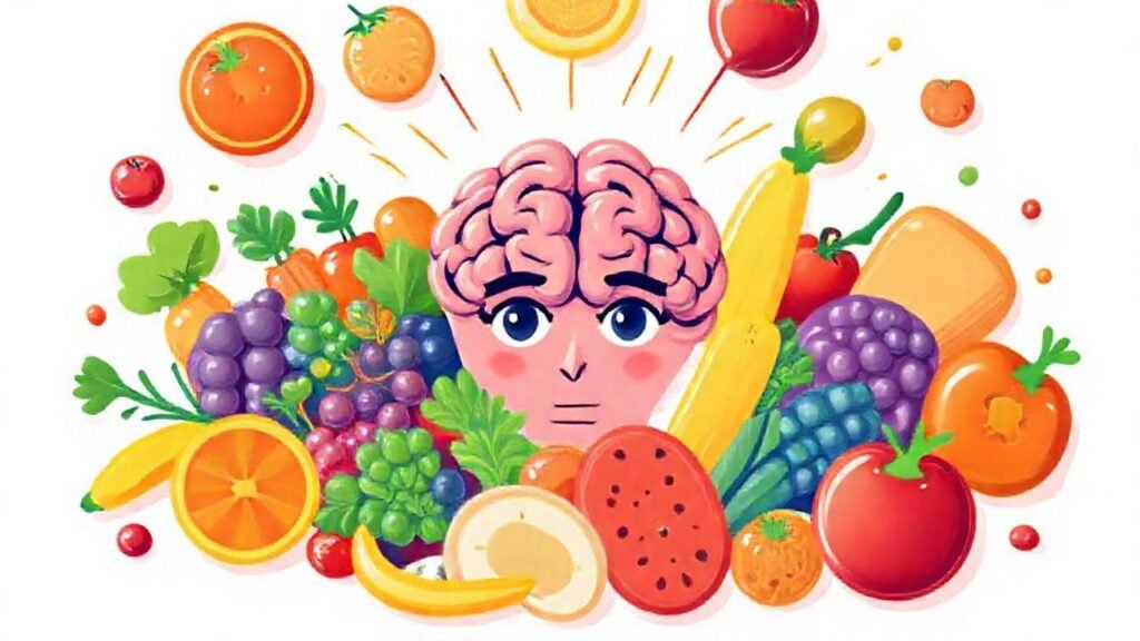 Alimentación saludable inspira energía y enfoque