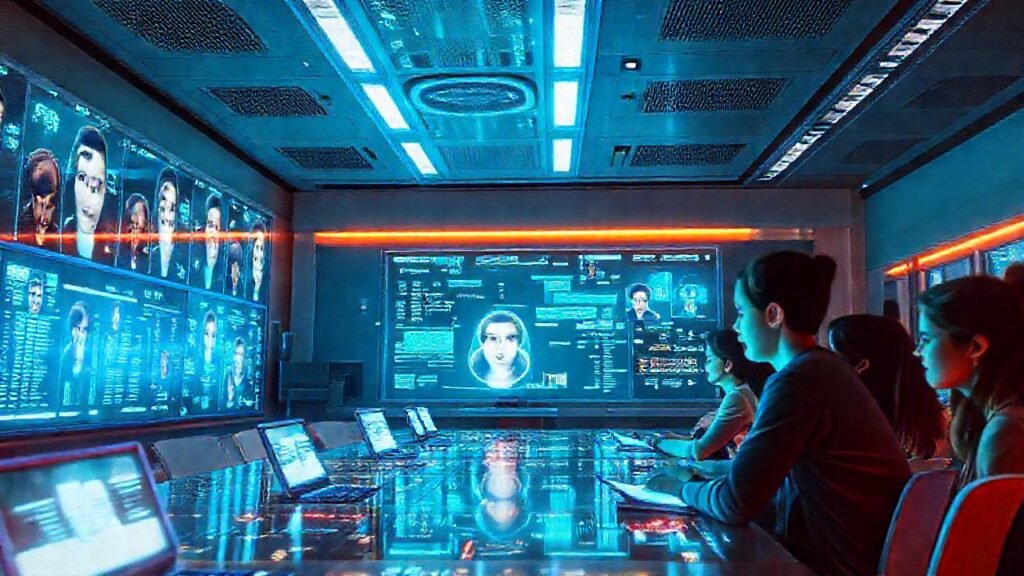 Clase futurista: aprendizaje digital y optimista