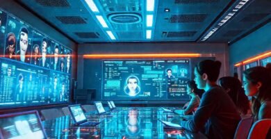 Clase futurista: aprendizaje digital y optimista
