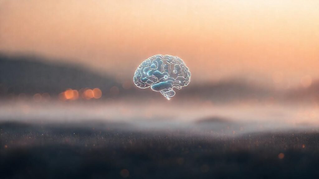 Un cerebro digital sereno y luminoso
