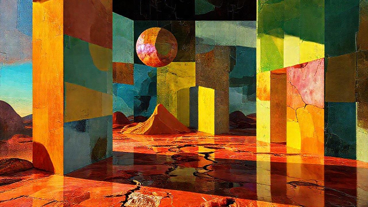 Un paisaje surreal y evocador