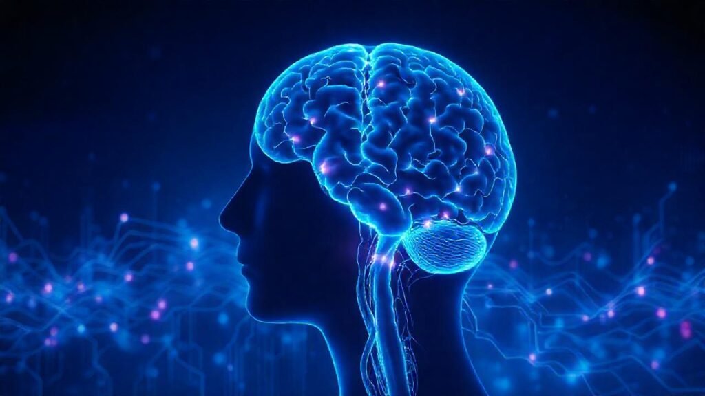 Escaneo cerebral: calma digital y minimalista